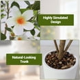 thumbnail image 5 of 2-Pack 4FT Artificial Trees, Faux Flower Plants in Decorative Pots, 5 of 9