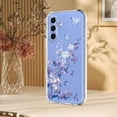 thumbnail image 3 of TECH CIRCLE for Samsung Galaxy A17 5G Flexible TPU Magnetic Phone Case Compatible with MagSafe Cute Slim Clear Floral Full-Body Shockproof Protection Cover for Women Girls,A, 3 of 5