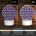 thumbnail image 3 of Sikiie Skull flower blue Acrylic Night Light Gift Custom Acrylic Night Light LED Lights for Bedroom Home Office, 3 of 9