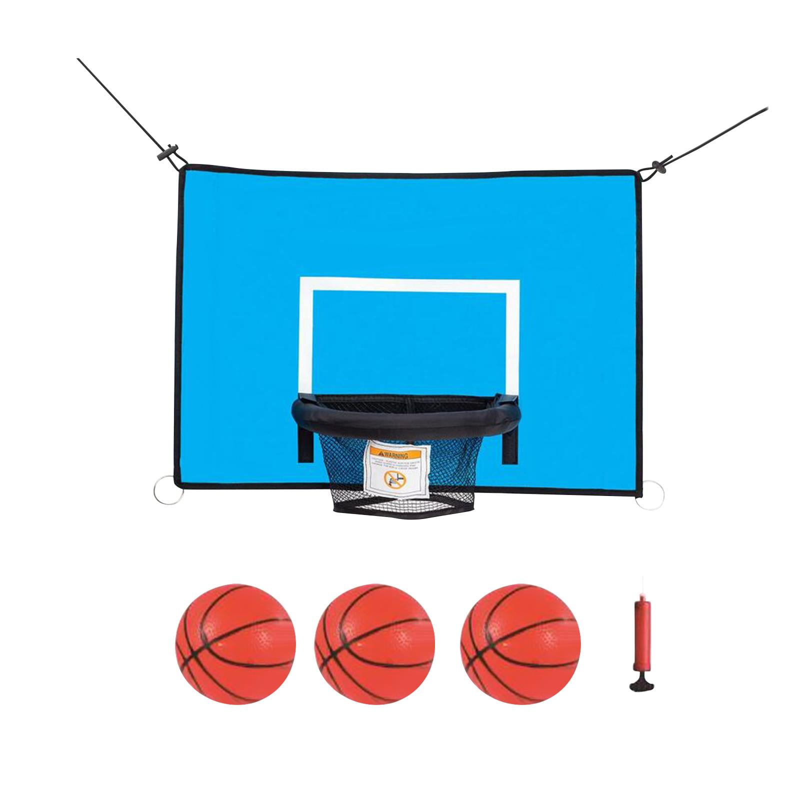 harayaa Basketball Hoop for Trampoline Basketball Training Outside Indoor Outdoor Sports Style A