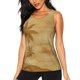 thumbnail image 1 of Fotbe Retro Palm Tree Blusas Sin Mangas para Mujer – Estilo Casual, Corte Suelto, Slim-Fit, Cuello Redondo Deportivo, Tops de Verano para Gimnasio y Yoga-X-Large, 1 of 7