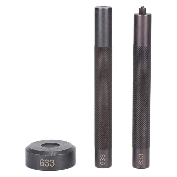 Kit Herramientas para Colocar Remaches , Juego Herramientas para Manualidades con Botones A Presión Antideslizantes, Accesorios para Bricolaje, para Varilla Montaje Botones