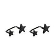 thumbnail image 1 of Minnieouse 1 par de pendientes mujer adorno pendiente estrella joyería plata novia Type3, 1 of 6