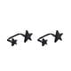 thumbnail image 4 of Pendientes en forma de estrella Sonducket para mujer joyería de plata adornos decorativos, 4 of 6