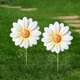 thumbnail image 5 of Estaca floral para jardín, adorno de hierro, inserto de girasol, decoración para jardín, patio y jardín, accesorio de jardinería para exteriores, ideal para cualquier inserción de hierro., 5 of 6