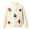Sweater2-White, variant on UAYOTSE Girls Christmas Sweater Cable Knit 3D Holiday Ornament Pullover Warm Winter Top