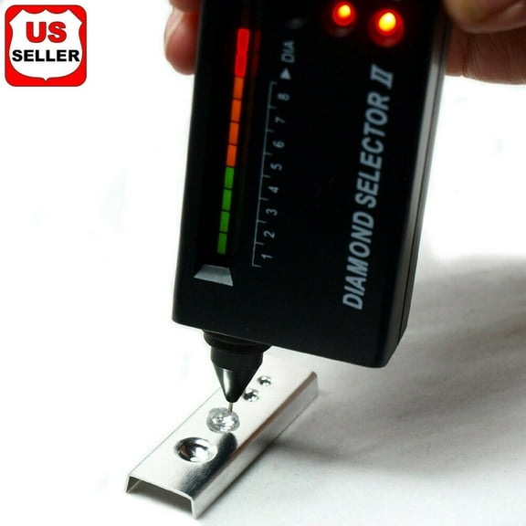 Portable Diamond Gem Tester Selector V2 with Case Gemstone Platform Jeweler Tool