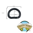 thumbnail image 3 of Country Brook Design® 5/8 inch Heavy Welded Powder Coated D-Rings, 50 Pack, 3 of 7