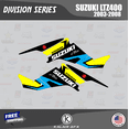 thumbnail image 3 of Kalair GFX Graphics Kit for Suzuki LTZ400 (2003-2008) Division Series, 3 of 5