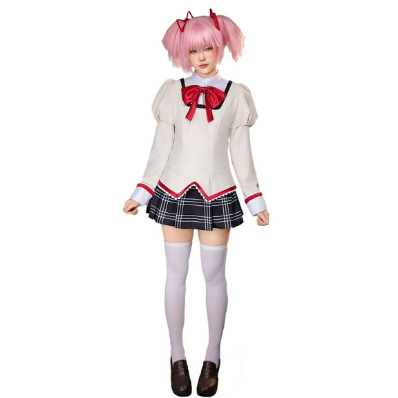 [Officially Licensed] Puella Magi Madoka Magica Costume School Uniform Set, M