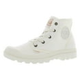 thumbnail image 5 of Palladium Pampa Hi Womens Shoes Size 9.5, Color: Marshmallow/Marshmallow, 5 of 5