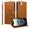 thumbnail image 1 of Funda Cartera GANGXUN con Diseño de Perrito en Relieve para iPhone 16e , Protección 360° con Ranuras y Correa Desmontable, 1 of 6