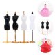 thumbnail image 2 of 4 Pcs Doll Dress Form Clothing Clothes Displaying Racks Mannequin Model Stands, 2 of 4
