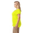 thumbnail image 3 of Dickies Women's Plus Cooling Short Sleeve Pocket T-Shirt, Bright Yellow, 1PS, 3 of 5