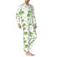 thumbnail image 2 of Balery Kitchen Utensiles Cooking Pots Pijama para Hombre de Dos Piezas con Manga Larga, Conjunto de Dormir y Descanso Suave con Bolsillos-Large, 2 of 7