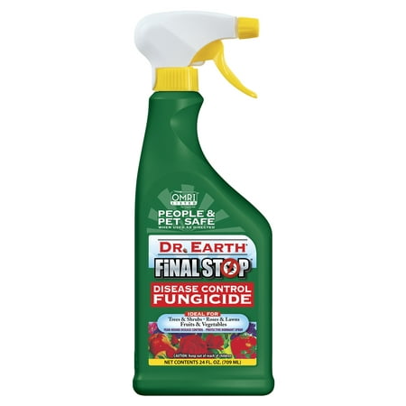 Dr. Earth Organic & Natural Final Stop Disease Control Fungicide, 24 oz (Best Weed On Earth)