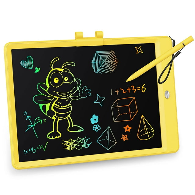 Tableta de escritura LCD KOKODI de 10 pulgadas colorida para 3-6 años