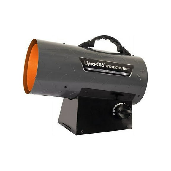 Dyna-Glo LPFA43WH Workhorse Liquid Propane Forced Air Heater – 37,000/43,000 BTU