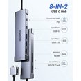 thumbnail image 1 of Docking Station para MacBook Pro Air, adaptador HDMI dual para MacBook, 1 of 2