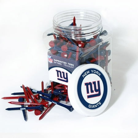 Team Golf NFL New York Giants Jar Of 175 Golf Tees