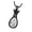 Black, variant on lanema Memory Cremation Urn Jewelry Teardrop Pet Cremation Jewelry Ashes Mini Caskets
