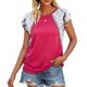 thumbnail image 2 of Camiseta de verano para mujer, camiseta de manga corta con estampado de leopardo para mujer, camiseta de manga corta con estampado de leopardo, máxima eficiencia, 2 of 6