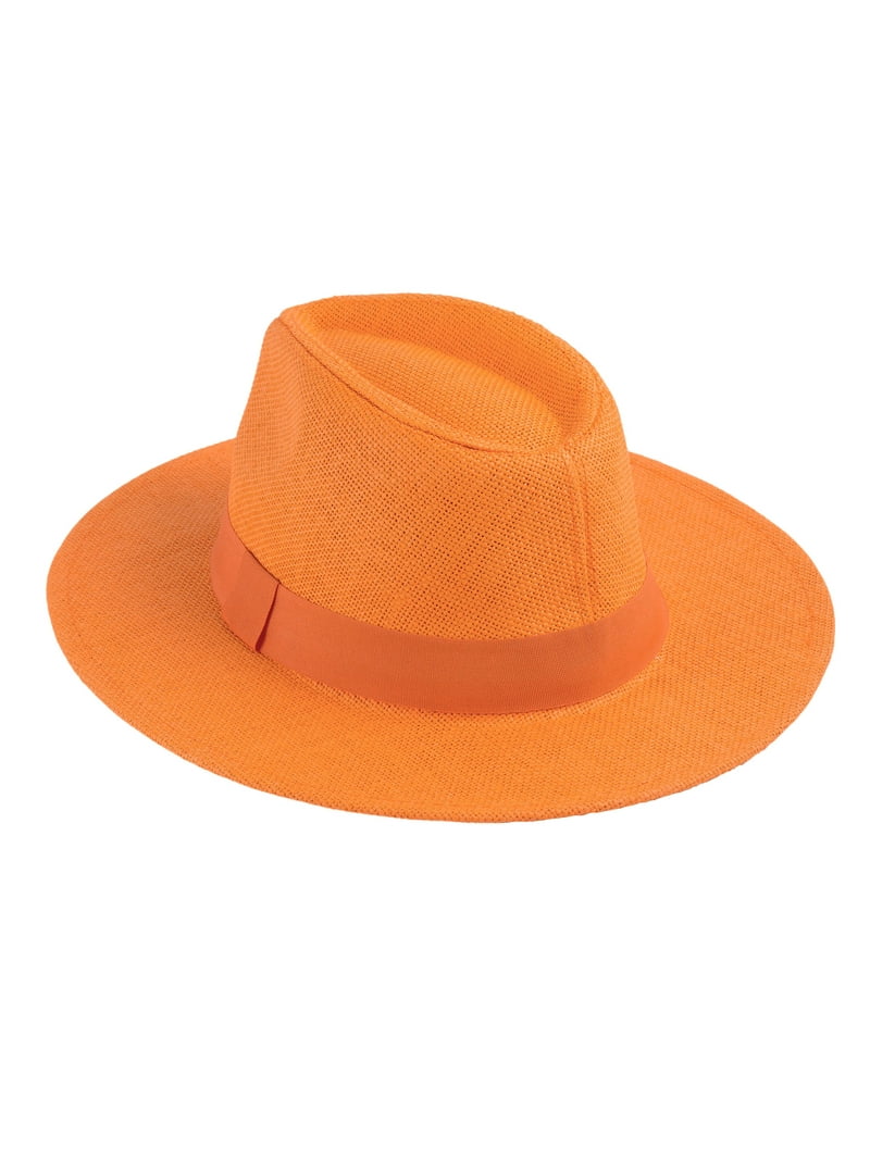 Top Headwear Womens Panama Upturn Paper Braid Wide Brim  display picture 2