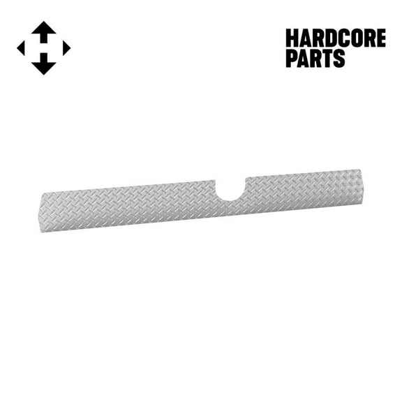 Hardcore Parts Aluminum Diamond Kick Plate for Club Car Precedent Golf Cart (2004 )