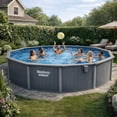 thumbnail image 2 of Bestway Hydrium 18' x 52" Steel Side Wall Above Ground Pool w/ Sand Pump & Accessories, 2 of 9