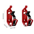 thumbnail image 4 of Soporte Pala Liberación Rápida para Portaequipajes Techo Accesorios Coche Color Rojo 2 Uds., 4 of 4