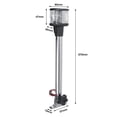 thumbnail image 4 of Gazechimp 12V 10W Marine Anchor LED Light Folding Warm White LED Lamp, 4 of 10