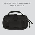 thumbnail image 5 of Tac Six Detachment Handgun Ammo Soft Case, Removable Back Panel, 9" x 5", Black, Polyester, 10810, 5 of 7