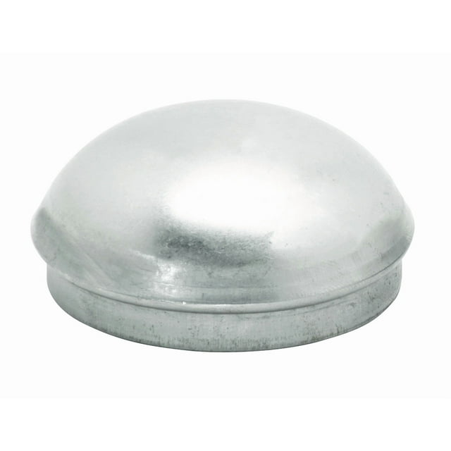 Fulton Capuchon Antipoussière pour Roulement de Roue de Remorque Série 001520 1500; Convient à un Diamètre de Moyeu de 2,446 Pouces; Simple; Plaqué Zinc