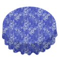 thumbnail image 2 of Pioneer Flower Floral Print Pattern Round Tablecloth 60 X 60 Inch, Wrinkle Resistant Wipeable Table Cloth for Kitchen Dining Picnic Patio Party, 2 of 6