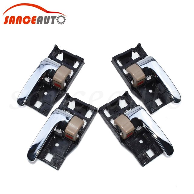 Pour Toyota pour AVALON 2000 - 2004 Poignée Intérieure de Porte Intérieure Levier Marron et Chrome