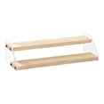 thumbnail image 2 of Acrylic Wooden Display Rack for Cupcake Collectibles Toys 2 layer, 2 of 8