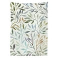 thumbnail image 3 of Ambesonne Leaves Tablecloth Rectangular Table Cover, Watercolor Floral Pattern, 52"x70", Multicolor, 3 of 4