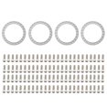thumbnail image 1 of Labymos Bague de Remplacement de Jante de Roue de Perle RC Compatible avec 1/10 TRX4 SCX10 90046 90047, 1 of 6