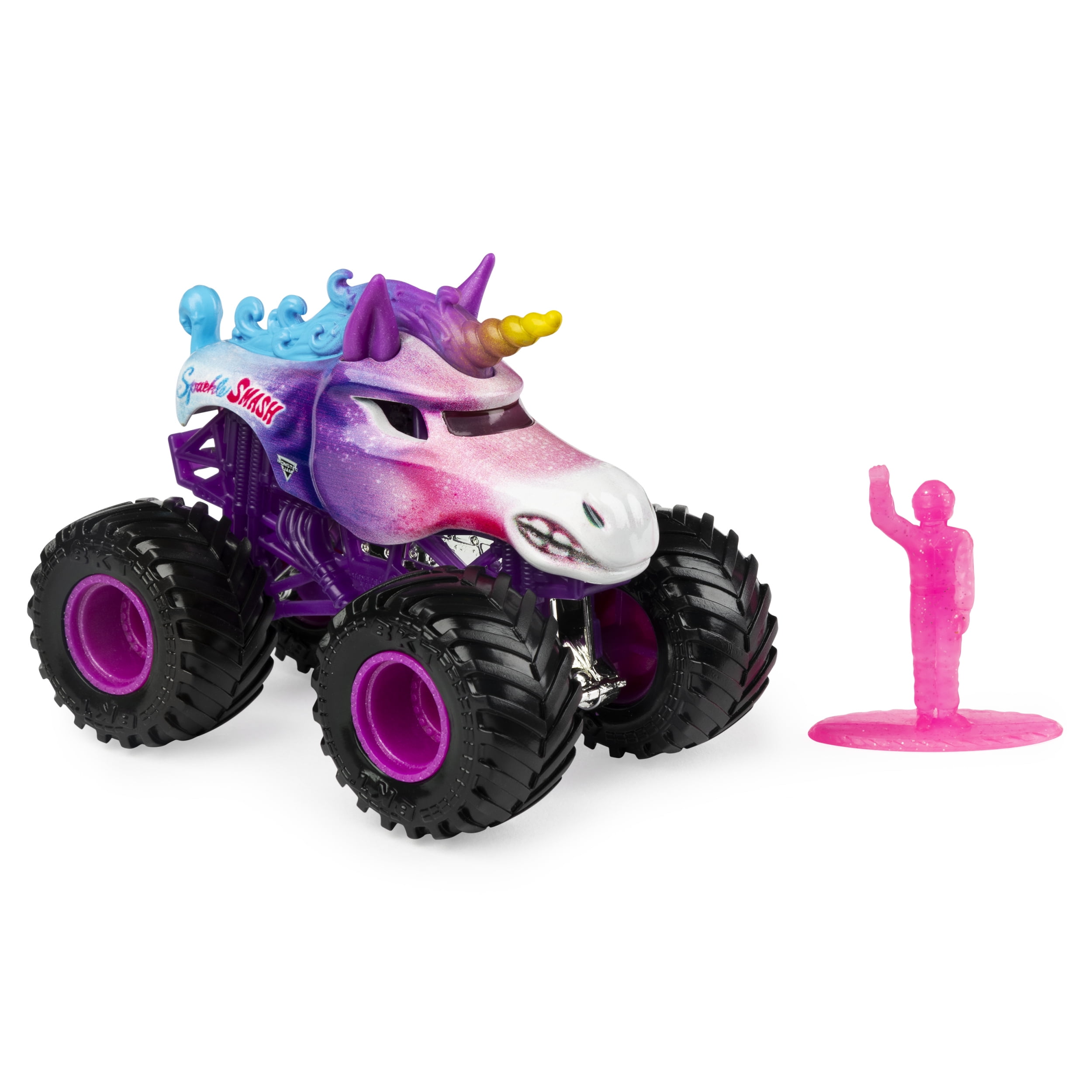 hot wheels pink monster truck