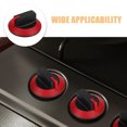 thumbnail image 4 of KAKOWELY 3pcs Kitchen Cooktop Round Shape Rotary Switch Knob Red Plastic Gas Range Stove Oven Control Knob Universal Replacement Stove Knobs for Gas Stove Switch,2.36X"X2.36"X1.18", 4 of 5
