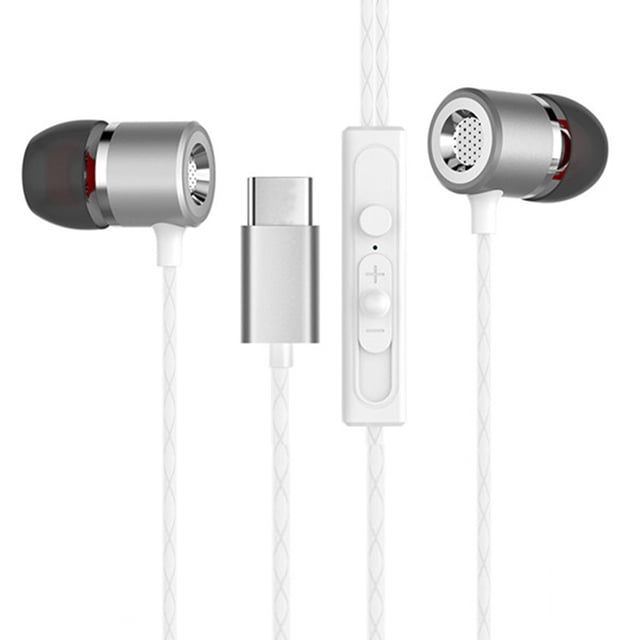 Puerto tipo c Auriculares internos Teléfono Computadora Computadora portátil Control de línea Auriculares Micrófono Auriculares con cable de alta fidelidad sidaley PJ7360-01