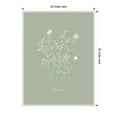 thumbnail image 4 of Amanti Art Delicate Wildflowers III Framed Canvas Wall Art Print, 4 of 9