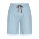 thumbnail image 1 of Fiudx Pantalones Cortos de Mezclilla para Hombre, Transpirables, con Cintura Elástica, Corte Holgado y Cómodo, Color Liso, Ideal para Uso Diario, Senderismo o Gimnasio. Disponibles En Varias Tallas., 1 of 5