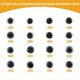 thumbnail image 4 of Wheel Lock Lugnut - Car 066 Anti-theft Screw Nut Removal Key Socket - for BMW MINI COOPER Zinc Plated Alloy Steel Silver Tone - 1 Pc, 4 of 6