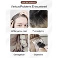thumbnail image 3 of Gunyslmo Under $5 Blown Hair-Dye Shampoo Natural Hair-Dye Permanent For Women & Men Gre Coverage Hair For Dark Hair 3 In 1 Long Lasting Results (400ml), 3 of 5