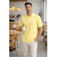 thumbnail image 5 of Access Men's Short Sleeve Classic Uniform Pique Polo Shirt (P Yellow, Large), 5 of 9