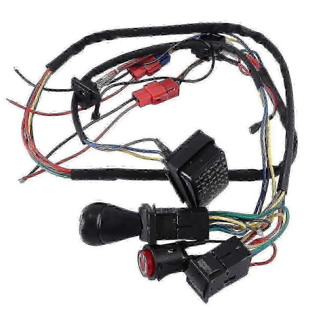 2025 Children Electric Car DIY Modified Wires and Switch Kit, Kids Electric Car 4WD Ride on Toys Accesso