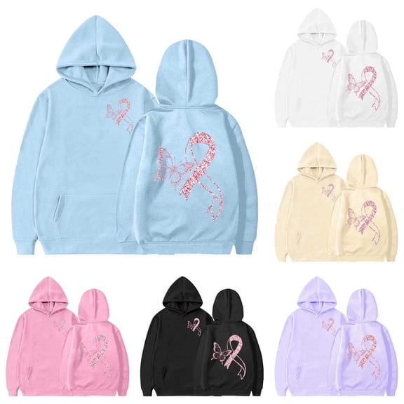 LIIPEE Fashion Butterfly Graphic Hoodie For Girls Long Sleeve Hooded Sweatshirt With Pockets Kids Cute Casual Pullover,9-10 Years