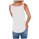thumbnail image 4 of Karight Womens Tank Tops Half Zip V Neck Tshirts Summer Sexy Sleeveless Cami Shirts Ladies Chain Straps Casual Loose Blouses, 4 of 6