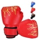 thumbnail image 5 of Guantes de boxeo Eigraketly 1 par para niños entrenamiento algodón color Rojo, 5 of 6